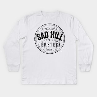 Sad Hill Cemetery Kids Long Sleeve T-Shirt